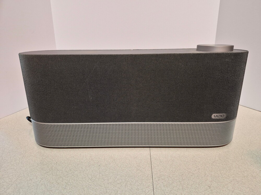 Vizio Soundbar Black Silver Speaker with Volume Knob tested has awesome sound